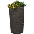 65-Gallon Rain Saver Barrel with 2 Brass Spigots and Screen L56596