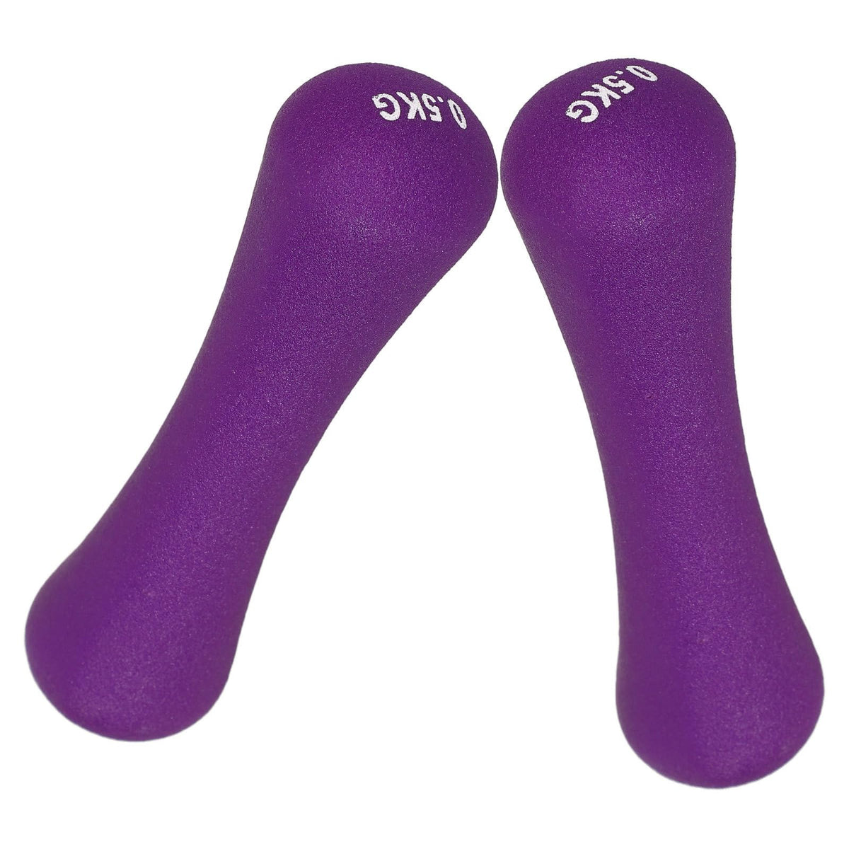 2pcs 0.5kg Neoprene Coated Bone-shaped Dumbbells J40287
