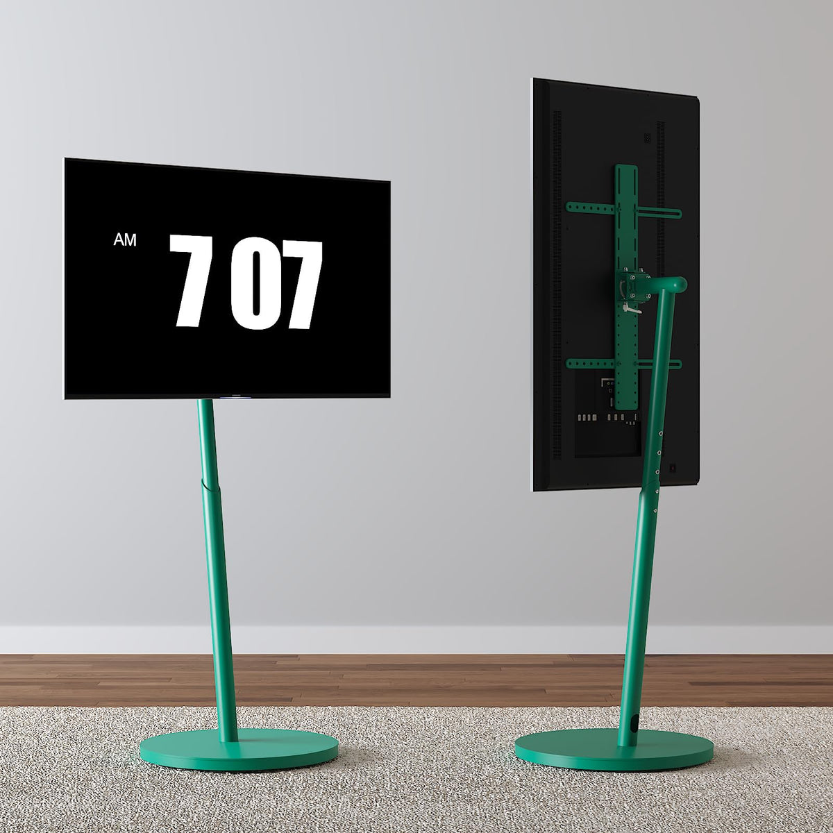 Rolling TV Stand for 32 to 75 Inch TVs F31032