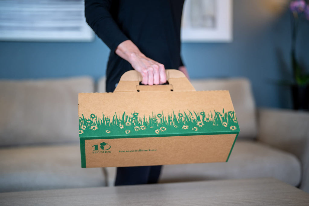 Biodegradable Disposable Litter Boxes 8-Pack Y67133