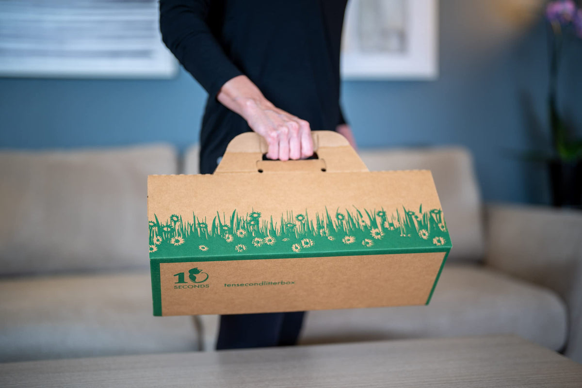 Biodegradable Disposable Litter Boxes 8-Pack Y67133