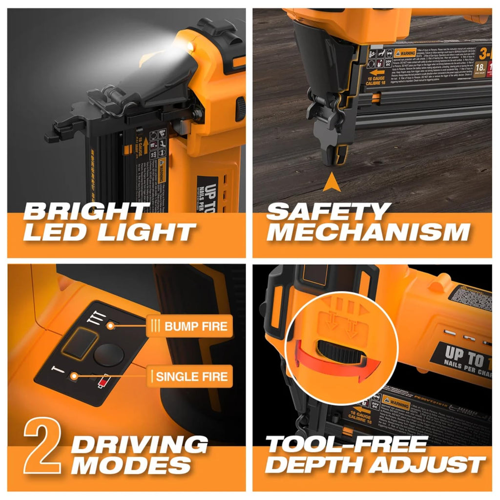 Cordless 3-in-1 Nailer Kit P8060