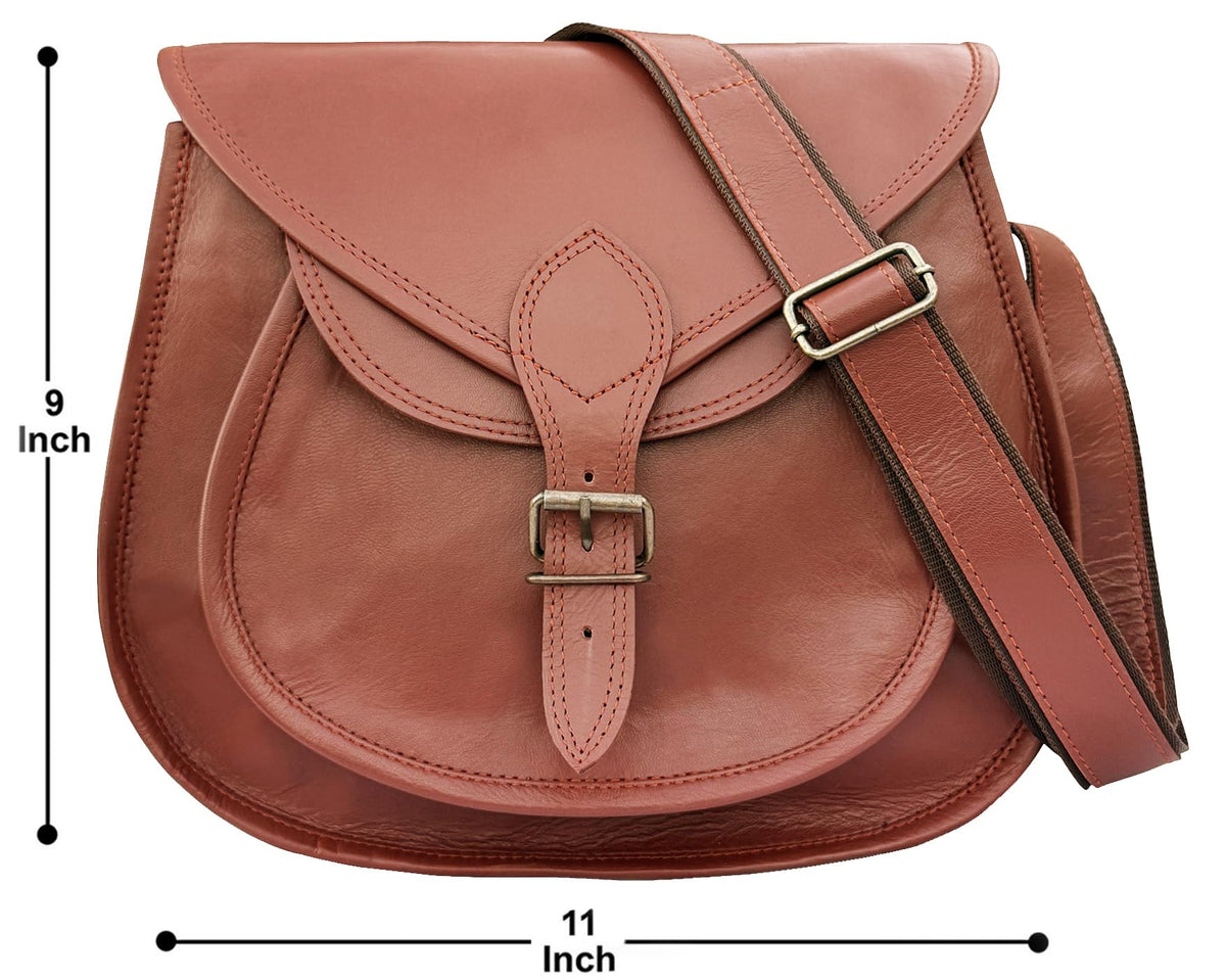 Leather Crossbody Bag R8042