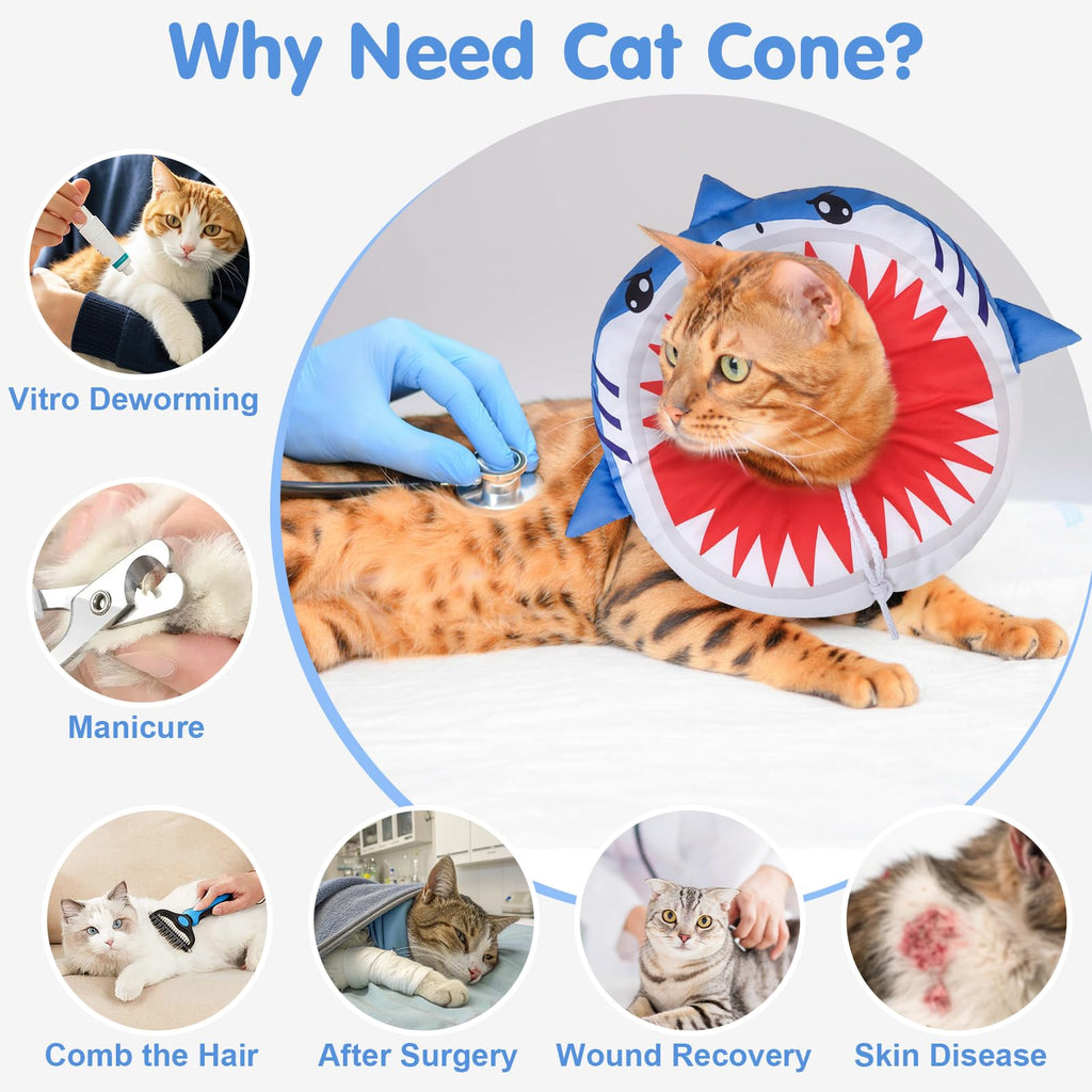 Soft Cat Recovery Cone Collar J505