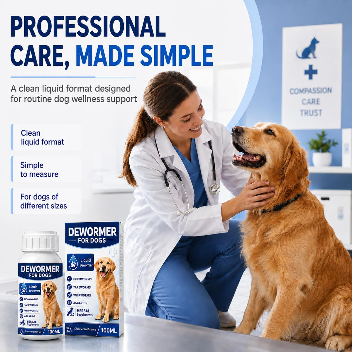 Dog and Puppy Dewormer Liquid O227
