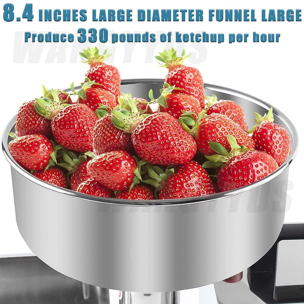 450W Stainless Steel Electric Tomato Strainer A27987