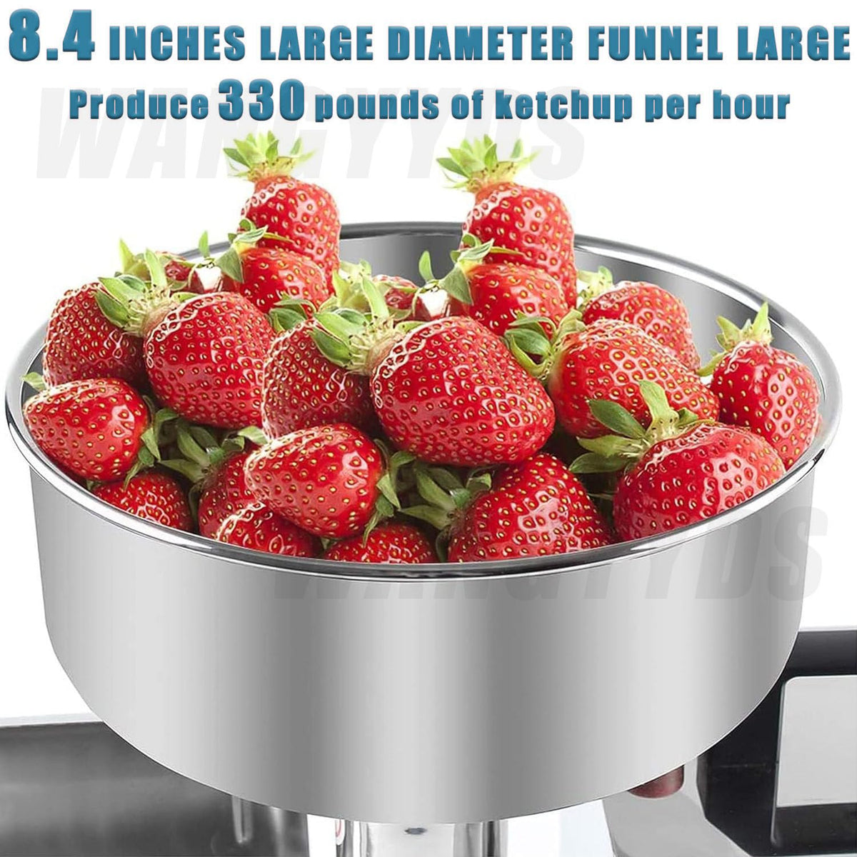 450W Stainless Steel Electric Tomato Strainer A27987