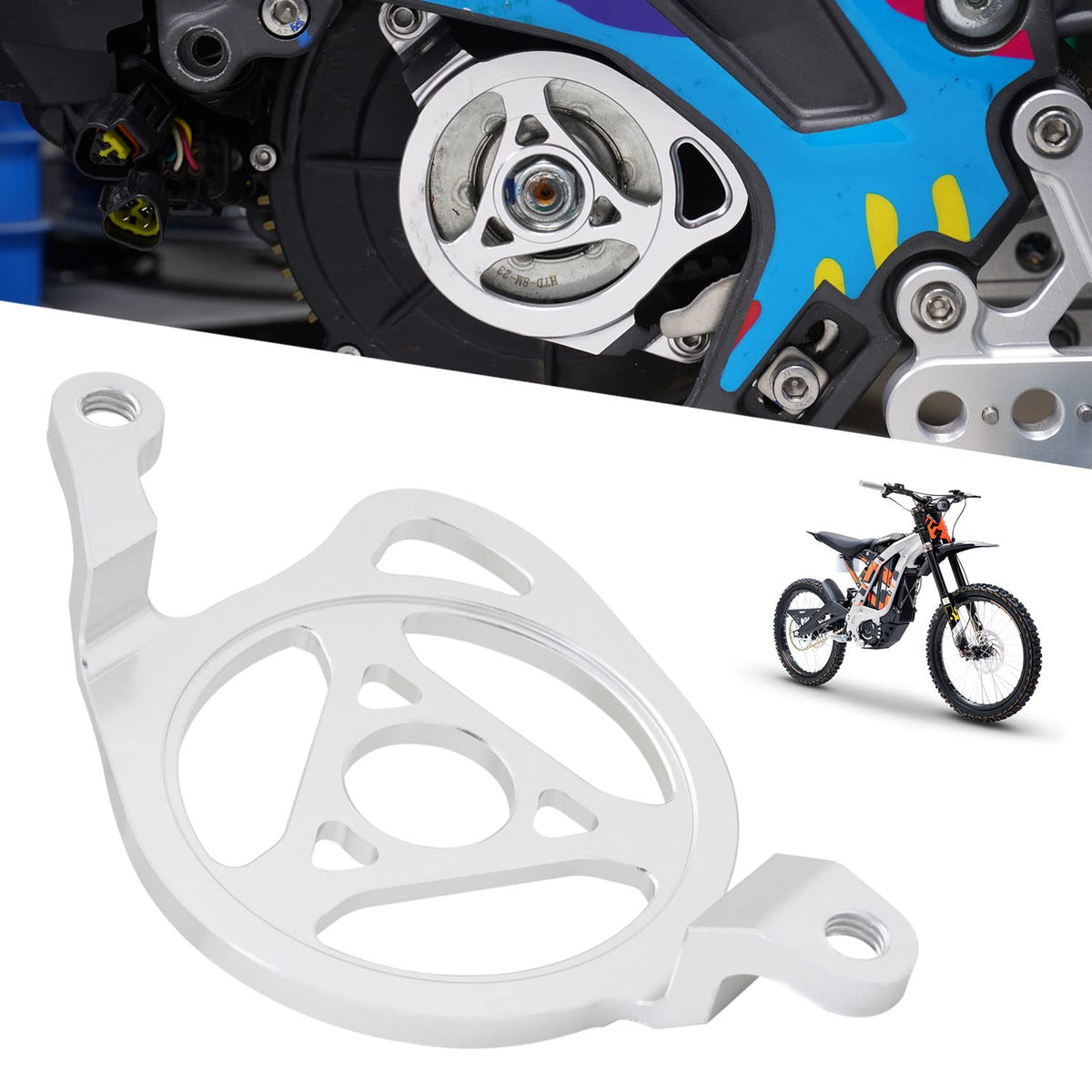 Ventilated CNC Engine Case Guard O848