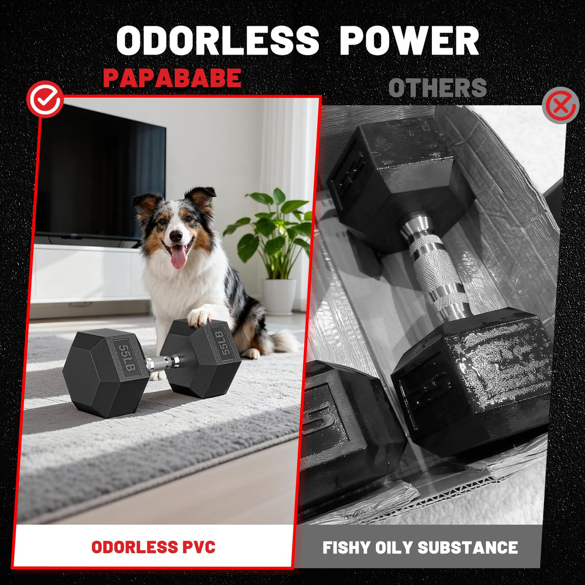 2.5-100lb Dumbbell T5264