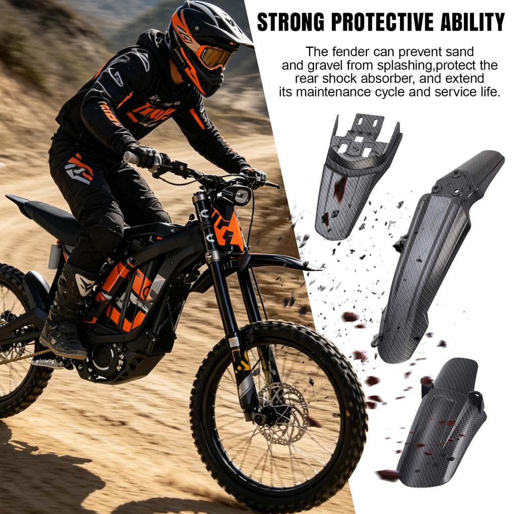 Black Front & Rear Fender Kit U436932