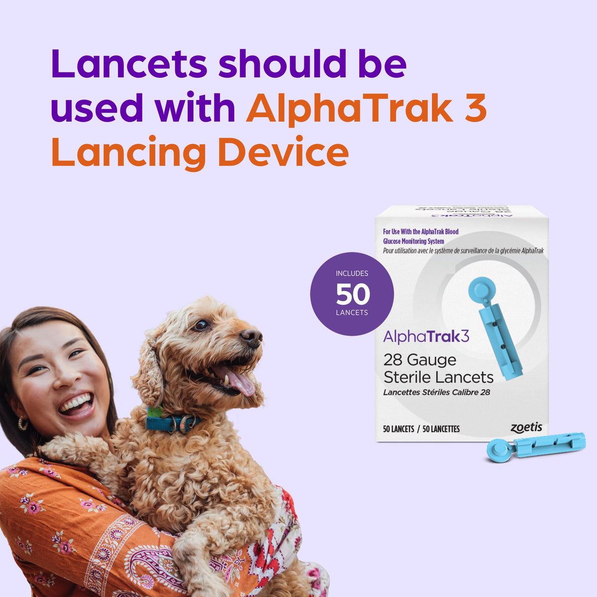 28 Gauge Sterile Lancets 50 Count W498