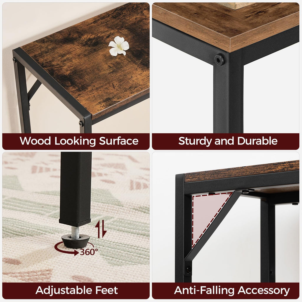 Narrow Sofa Table with Power Station X189