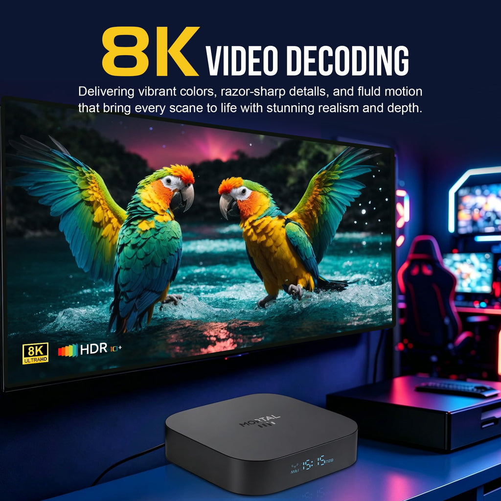 Android 14 TV Box 8K Ultra HD 2GB RAM 16GB ROM G79744