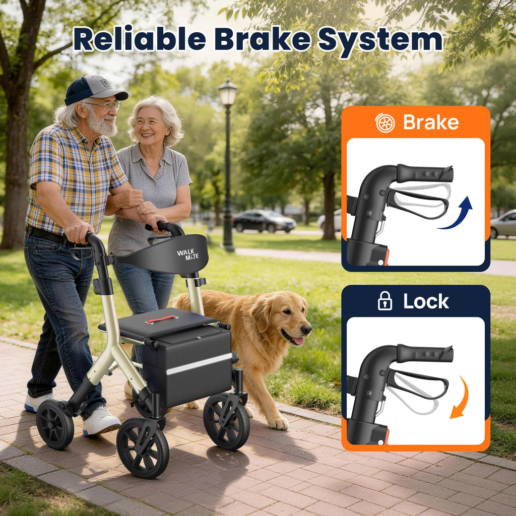Rollator Walker with Seat K506