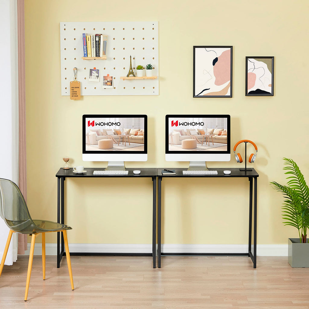 Black Folding Desk A393