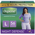 Large Disposable Overnight Incontinence Underwear 14 Count W183