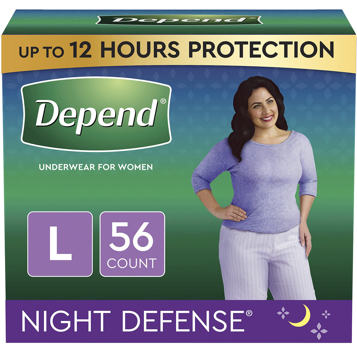Large Disposable Overnight Incontinence Underwear 14 Count W183