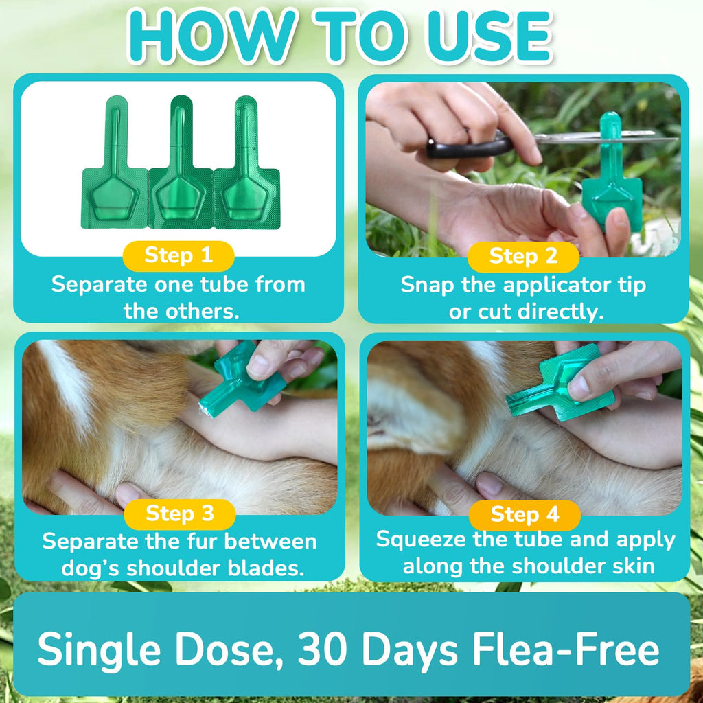 Flea and Tick Prevention for Medium Dogs U6812