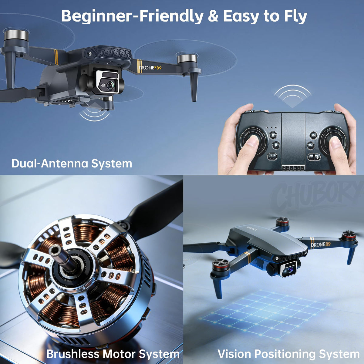 4K Foldable Drone with Camera D9841
