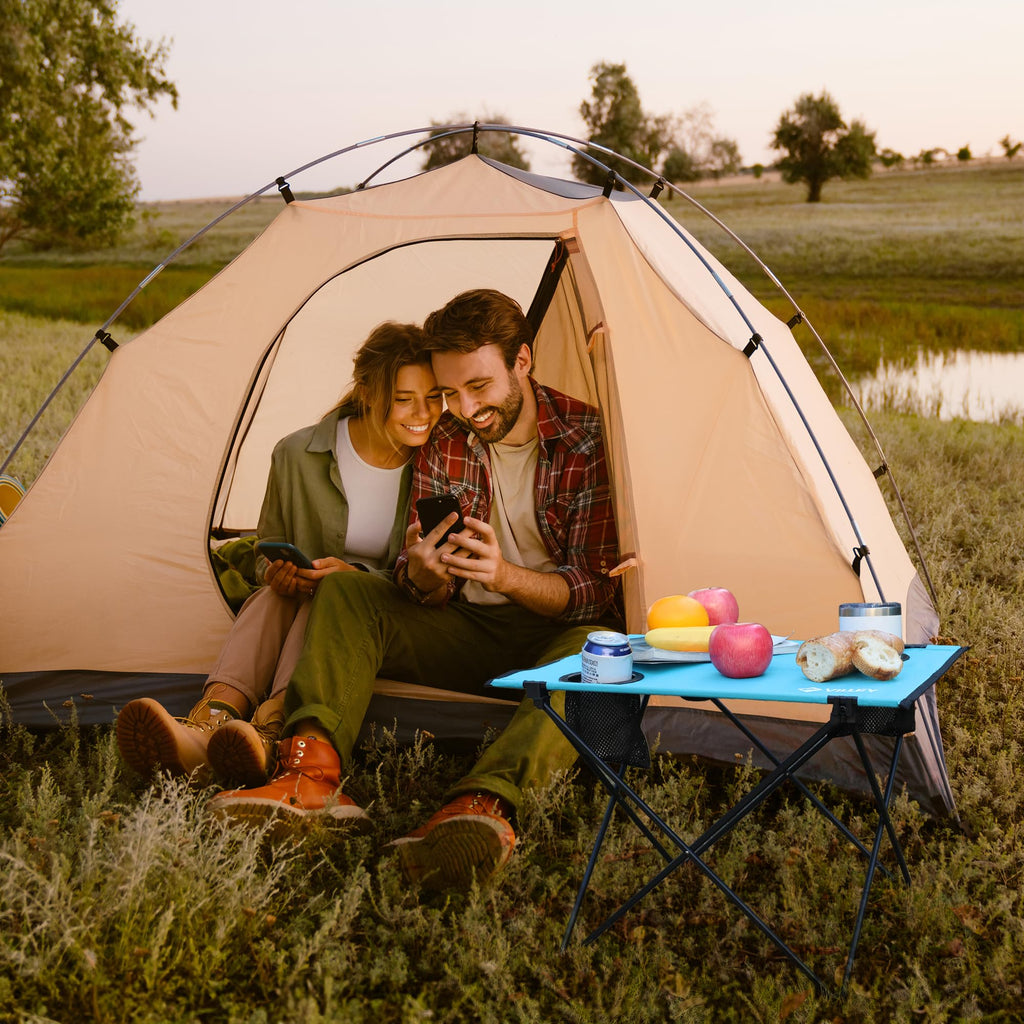 Folding Camping Table with 2 Cup Holders G383