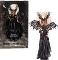 Black Gown Doll with Knee-High Boots and Wings T85950