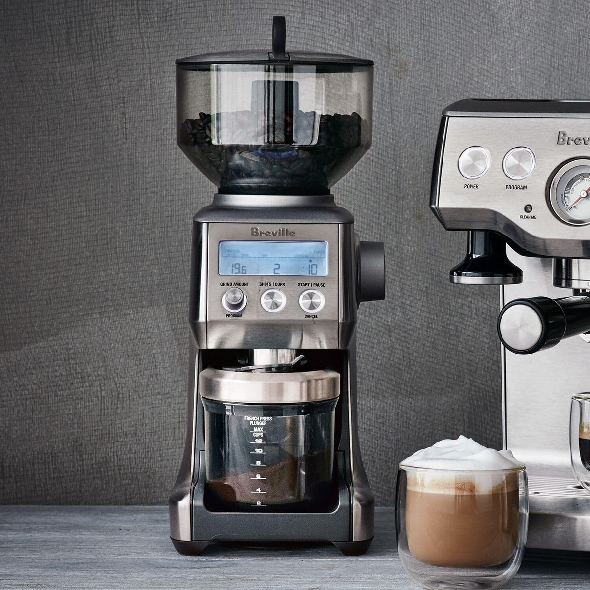 Brushed Stainless Steel Coffee Grinder P936010