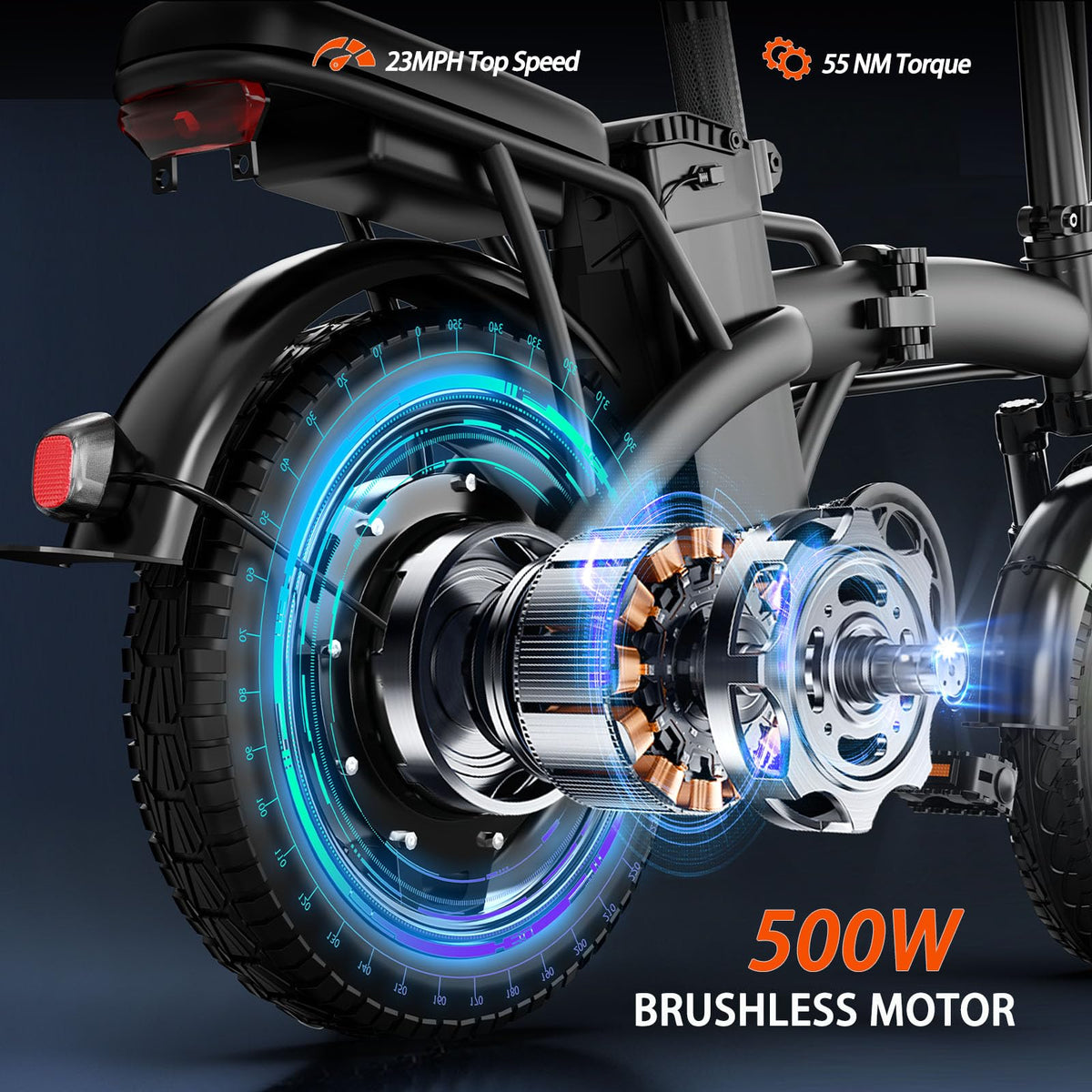 Foldable 500W Electric Bike I46469