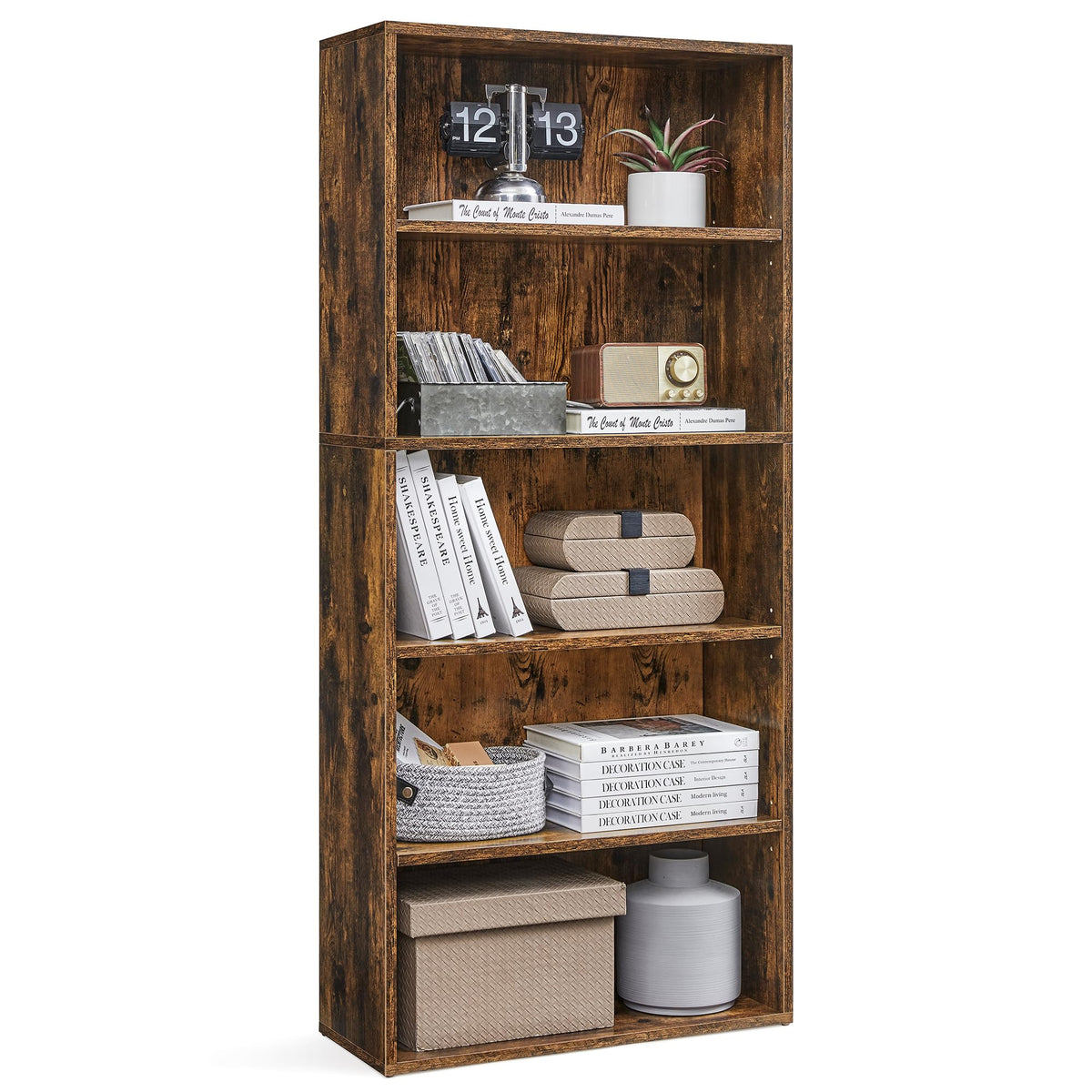 5-Tier Bookshelf Storage Organizer M501