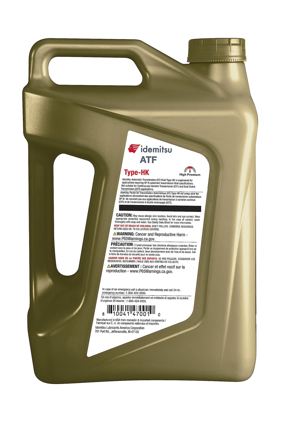 ATF Type HK Automatic Transmission Fluid 5 Quart F770