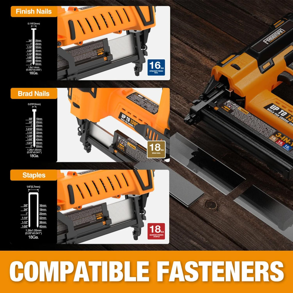 Cordless 3-in-1 Nailer Kit P8060