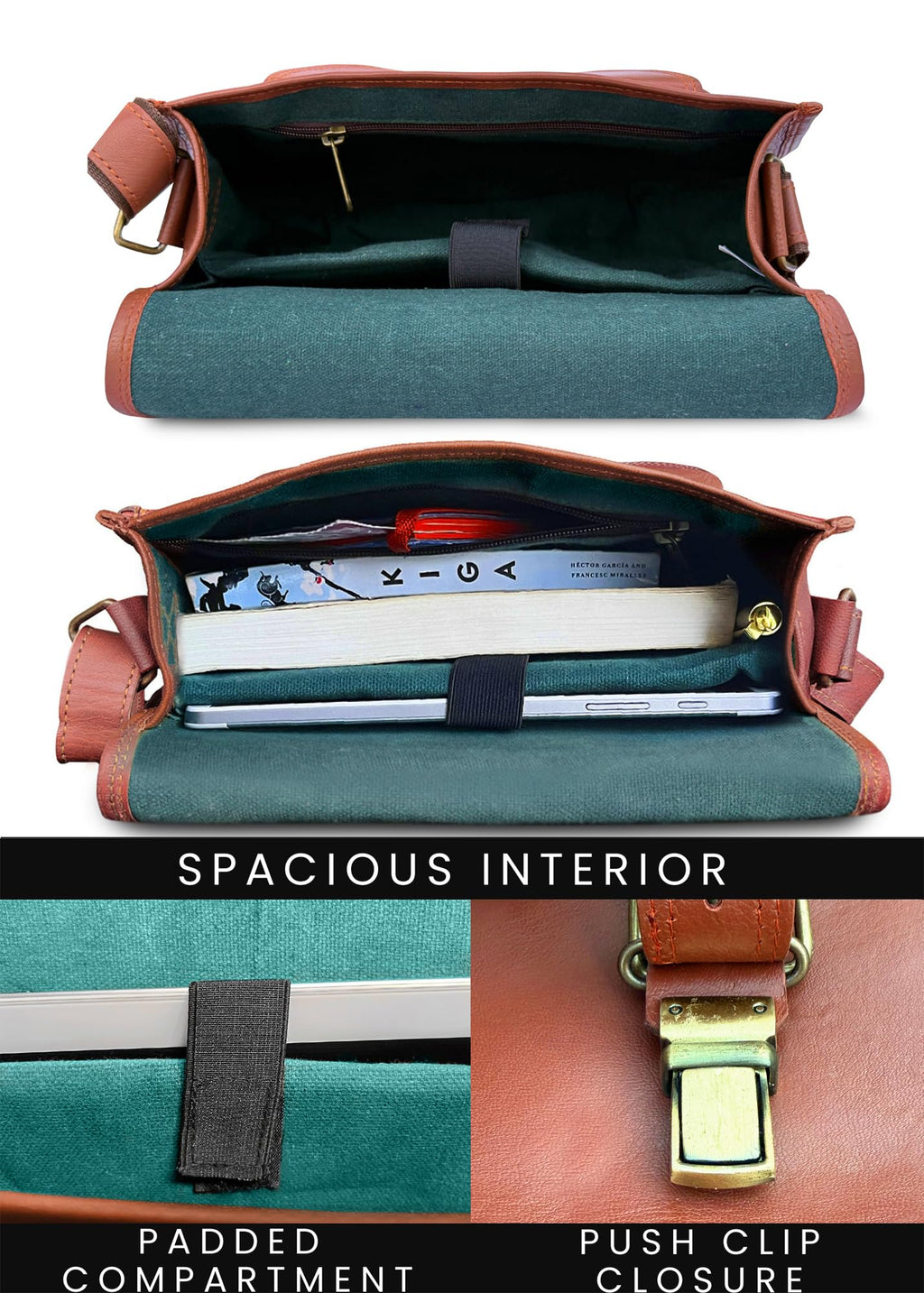 Leather Crossbody Bag R8042