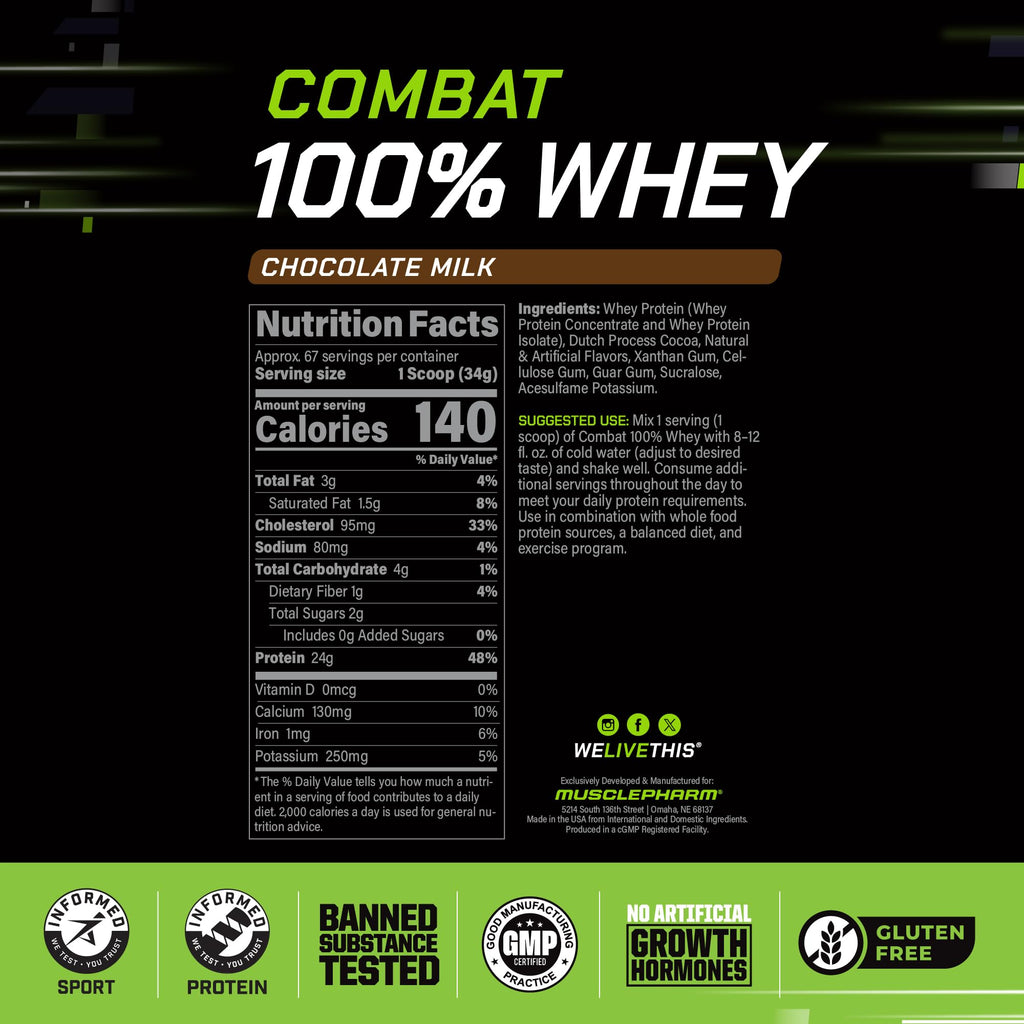 Chocolate Milk Whey Protein Powder 5 lb Y75129