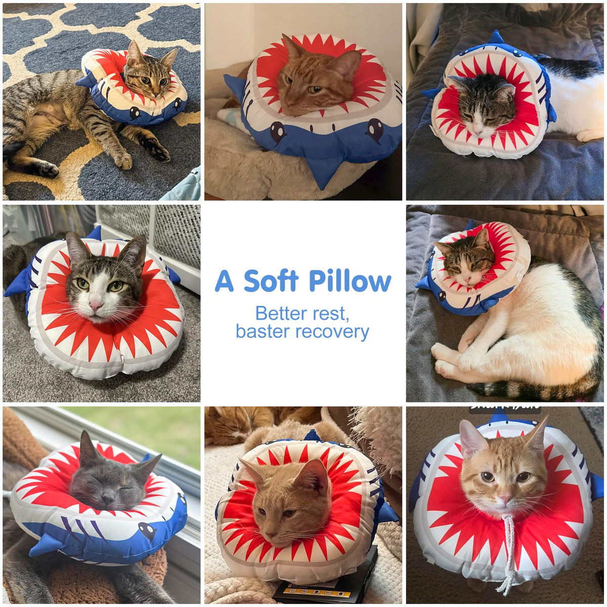 Soft Cat Recovery Cone Collar J505
