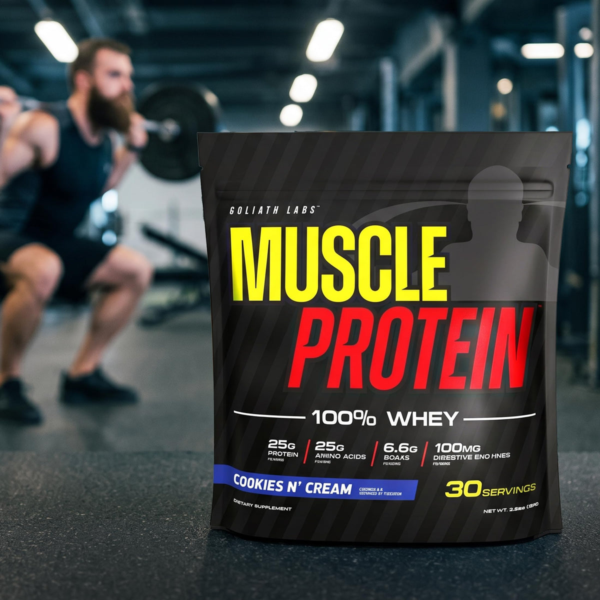 Whey Protein Powder Strawberry 5 lbs O34221