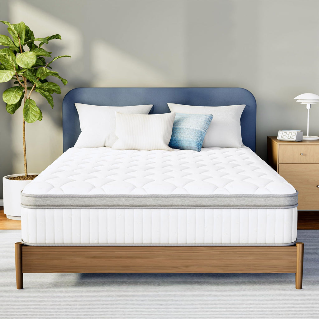 Full Size 10 Inch Hybrid Pocket Spring Mattress B878