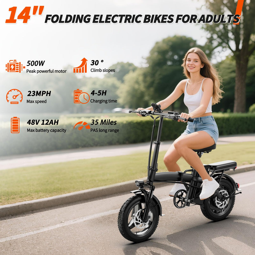 Foldable 500W Electric Bike I46469