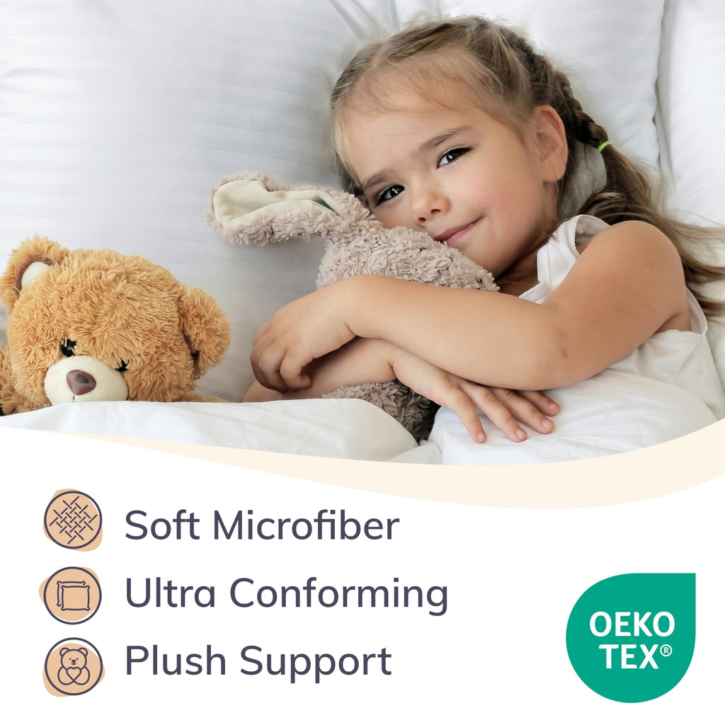 King Size Bed Pillows Set of 2 Cooling Down Alternative P350