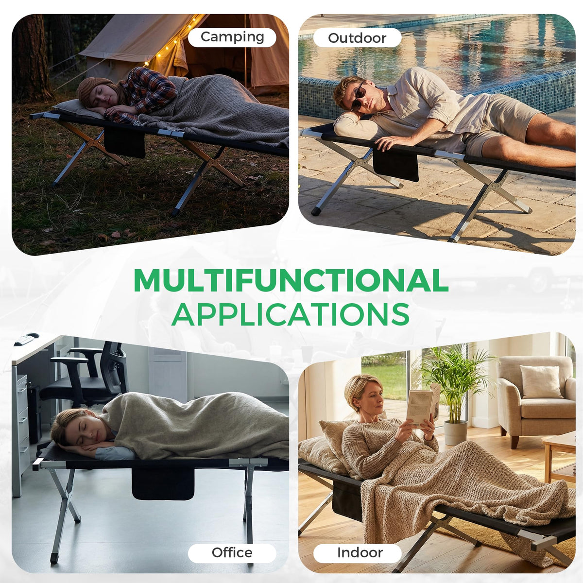 Portable Folding Camping Cot U651