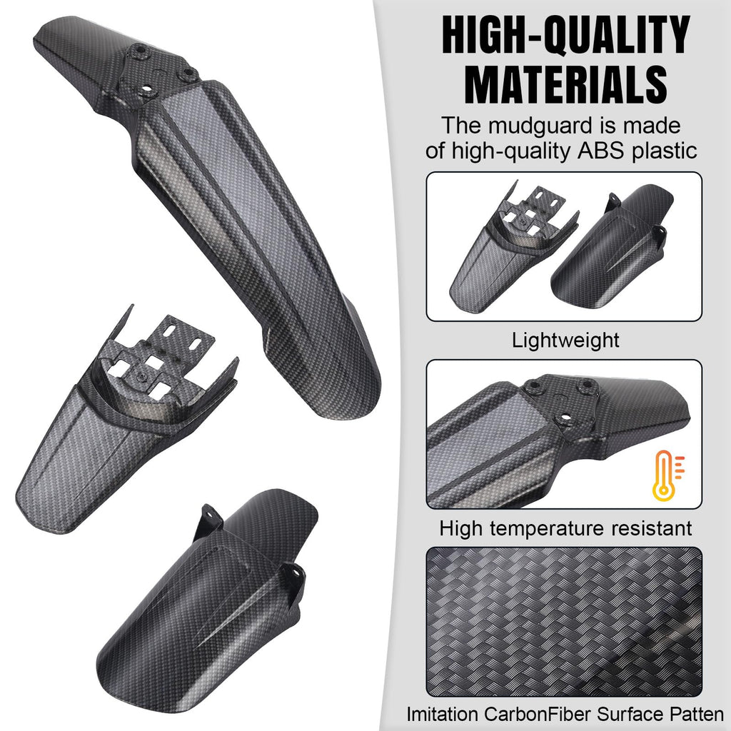 Black Front & Rear Fender Kit U436932
