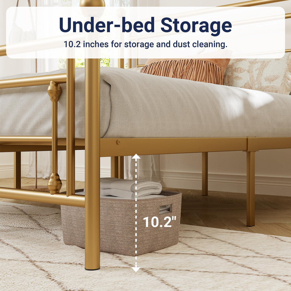 Full Size Metal Platform Bed Frame V605113