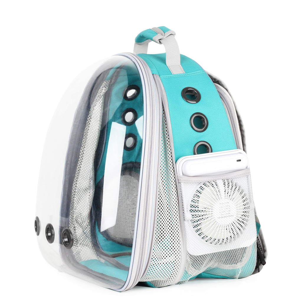 Expandable Cat Backpack with Mini Fan I49553