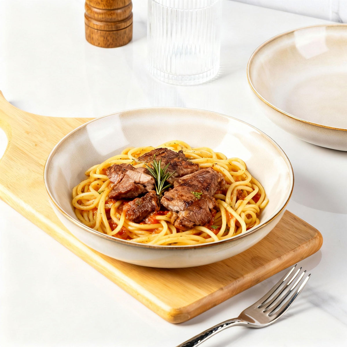 Ceramic Pasta Bowls Set of 4 Z842216