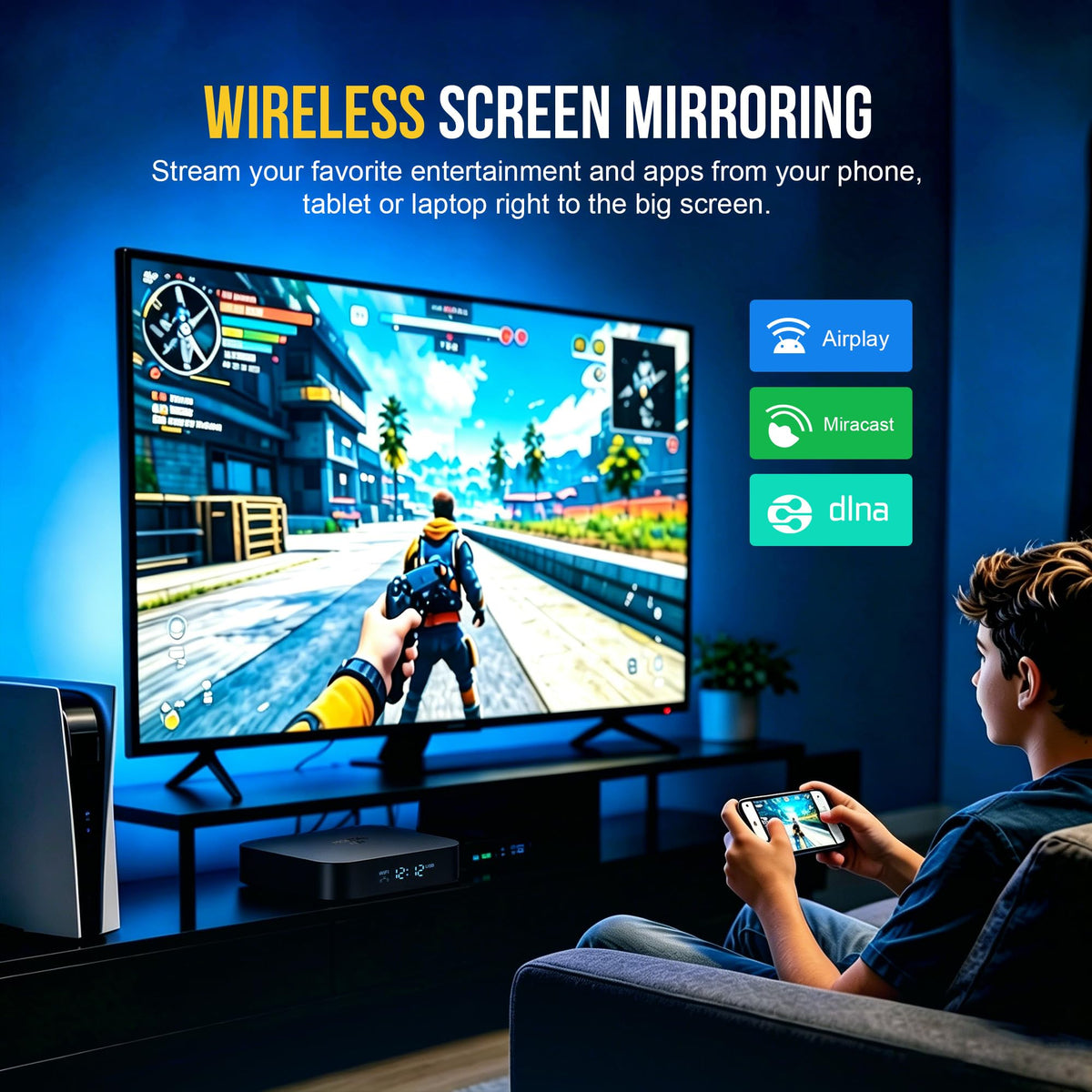 Android 14 TV Box 8K Ultra HD 2GB RAM 16GB ROM G79744