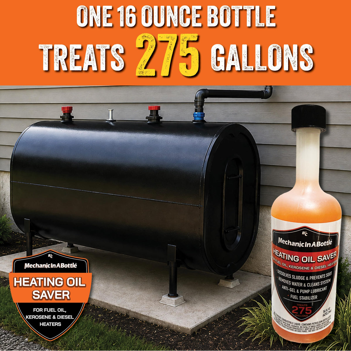Home Heating Oil Additive 16 oz 2 Pack O2268