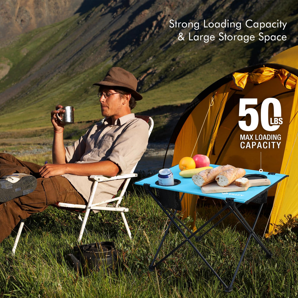 Folding Camping Table with 2 Cup Holders G383