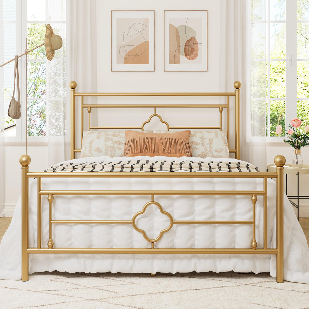 Full Size Metal Platform Bed Frame V605113