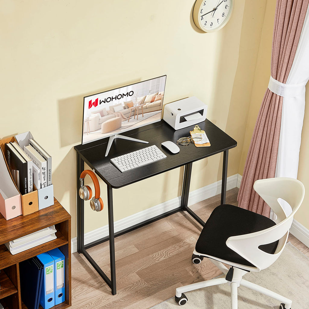 Black Folding Desk A393